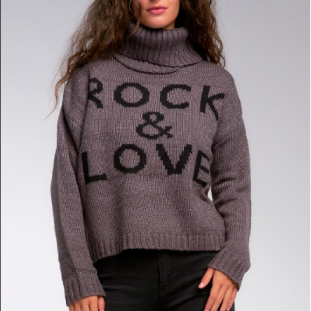 NWT rock & love sweater - Picture 1 of 1